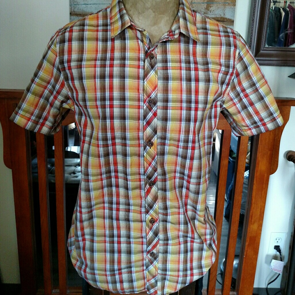 Prana button down, Large EUC